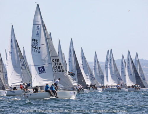 GRECIA: 4° GIORNO DI REGATA PER  J24 WORLD CHAMPIONSHIP