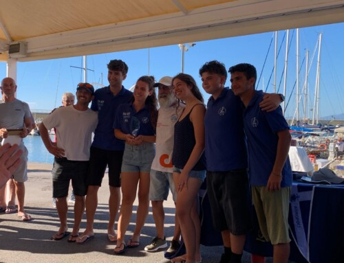 Il J24 pugliese Jebedee vince la tappa del Circuito Nazionale J24 ad Agropoli.